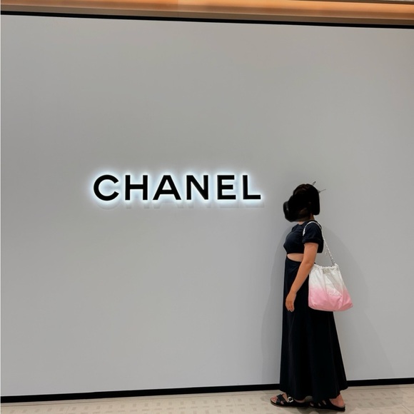 Chanel 22 bag in Ombré. Small - Picture 2 of 10
